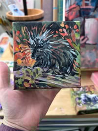 Image 2 of Spike – baby porcupine painting
