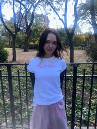Image 2 of Witchy Tee White & Pink 🩷
