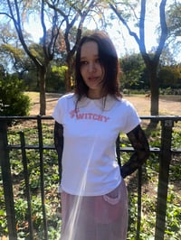 Image 4 of Witchy Tee White & Pink 🩷