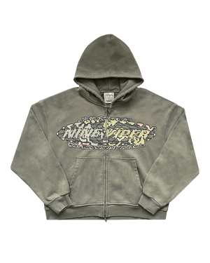 Image of OG Globe Logo (v3.5) Zip-Up Hoodie