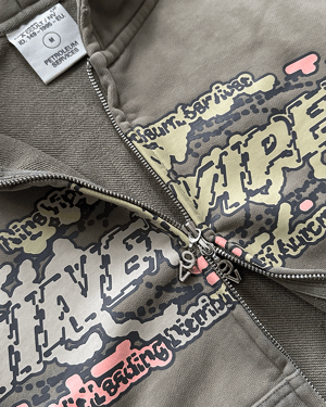 Image of OG Globe Logo (v3.5) Zip-Up Hoodie