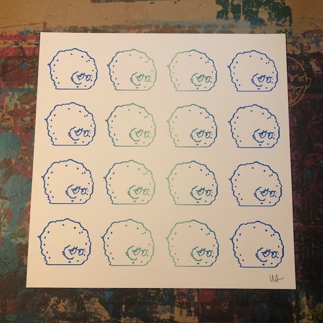 Image of Meatwad keyline 