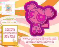 Image 2 of Power Girl Bub Blue Mold|Housing Mold Maker STL File for Freshies|Candle|Aroma Beads|Freshie Mold