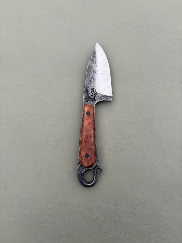 Image of EDC with amboyna burl