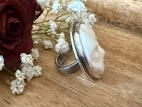 Image 19 of 'Un salut à l'amour' . Handmade statement sterling silver ring