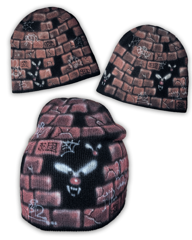 Airbrushed beanies 5
