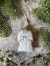 Little Angel Rueben - Hanging Christmas Decoration