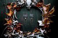 Image 2 of Pillory etched brass earrings