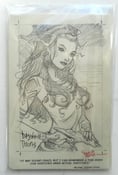 Image of ORIGINAL SKETCH OF DEJAH THORIS ON COVER OF 2025 CON SKETCHBOOK 