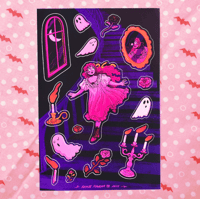 gothic heroine ✦ sticker sheet