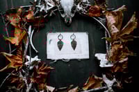 Image 3 of Serpents Tears brass earrings