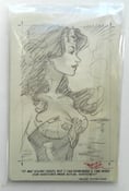 Image of ORIGINAL SKETCH OF WONDER WOMAN ON COVER OF 2025 CON SKETCHBOOK 