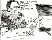 David Milch at the Writer's Guild, 2007