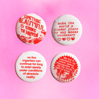 miscellaneous text ✷ riso buttons