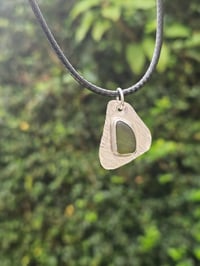 Image 6 of Mens Necklace - Cornish Green Seaglass 