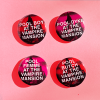 Image 1 of pool boy at the vampire mansion (my chemical romance) ✷ buttons