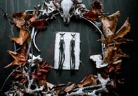 Image 2 of Leather Fringe earrings