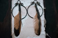 Image 4 of Simple Feather earrings 2