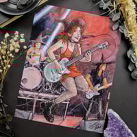 Image 1 of Punk Signed Watercolor Print