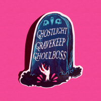 ghostlight gravekeep ghoulboss ✧ sticker