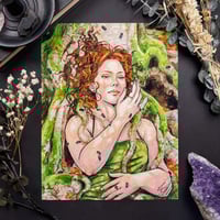 Image 2 of Root Witch Signed Watercolor Print