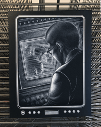 Image 3 of "Abyss" Screen Print