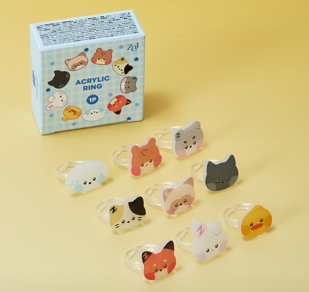 Image of ZEROBASEONE Zeroni ‘Fluffy Wonderland’ Random Acrylic Ring