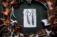 Image 1 of Feather Hoop earrings