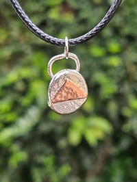 Image 3 of Mens Necklace - Mountain Peak 