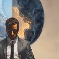 Image 5 of "Between Stillness and Storm" Original Painting