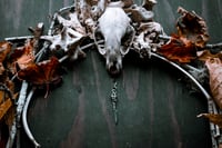 Image 1 of Single chainmail and knife earring