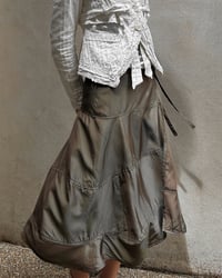 Image 1 of COMME des GARÇONS IRIDESCENT WRAP SKIRT