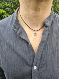 Image 6 of Mens Necklace - ' Come Crash with me ' Wave Necklace 