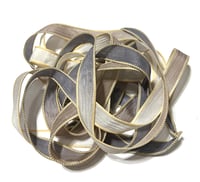 Image 5 of 1PC. SNAKESKIN 42" hand dyed wrist wrap bracelet silk ribbon//Yoga wrist wrap bracelet ribbon