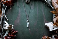 Image 1 of Silver Capped Quartz necklace