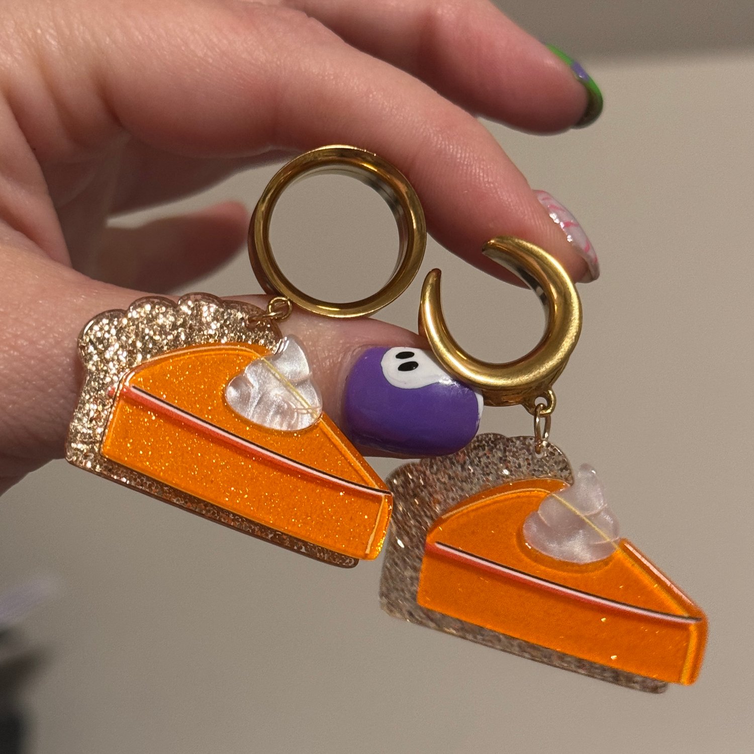 Image of Pumpkin Pie Dangles (sizes 4g-2")