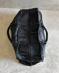 Image 4 of BLACK LEATHER TRAVEL BAG
