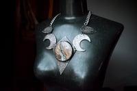 Image 1 of Colors of the Moon statement necklace