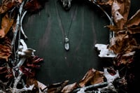 Image 3 of Silver Capped Quartz necklace (medium size)