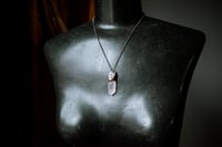Image 5 of Silver Capped Quartz necklace (medium size)