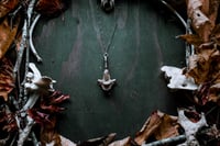 Image 3 of Silver Banded Vertebra necklace