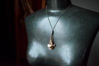 Image 6 of Silver Capped Vertebra necklace