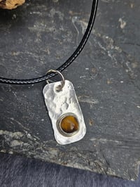 Image 7 of Mens Necklace - Tigers Eye Gemstone