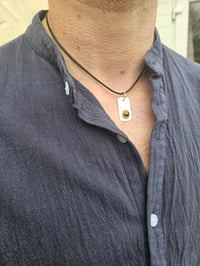 Image 5 of Mens Necklace - Tigers Eye Gemstone