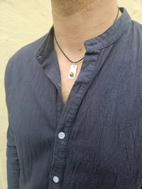 Image 1 of Mens Necklace - Tigers Eye Gemstone