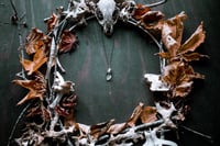 Image 2 of silver capped quartz crystal