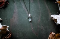 Image 4 of silver capped quartz crystal