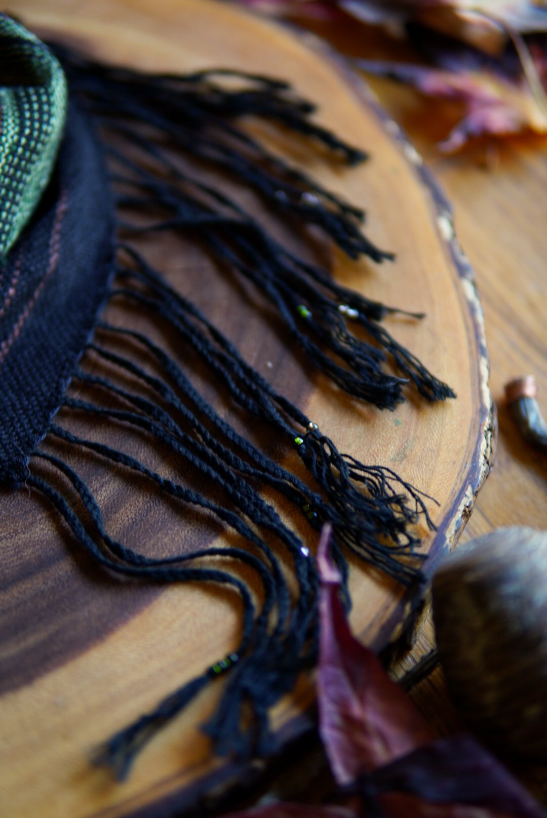 Image of Woven Kerchief - Evergreen