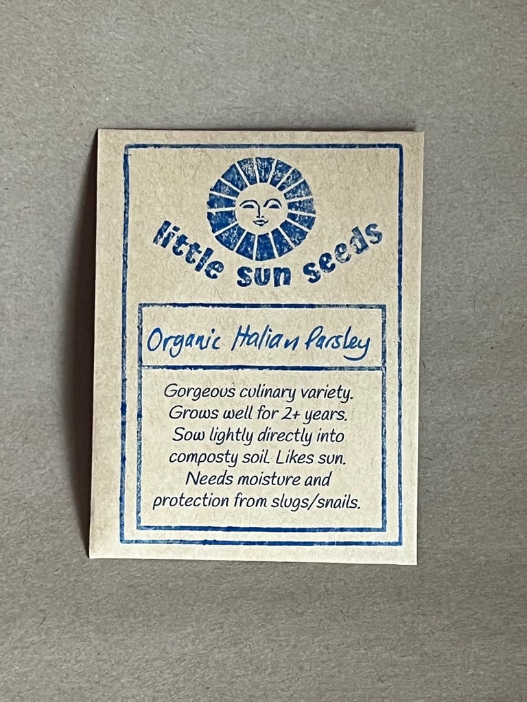 Organic Italian Parsley