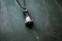 Image 3 of Copper Hand electroformed necklace